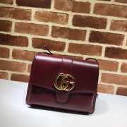 Gucci Arli Medium Shoulder Bag Wine Red - 1