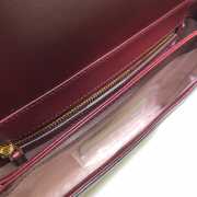 Gucci Arli Medium Shoulder Bag Wine Red - 6