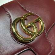 Gucci Arli Medium Shoulder Bag Wine Red - 2