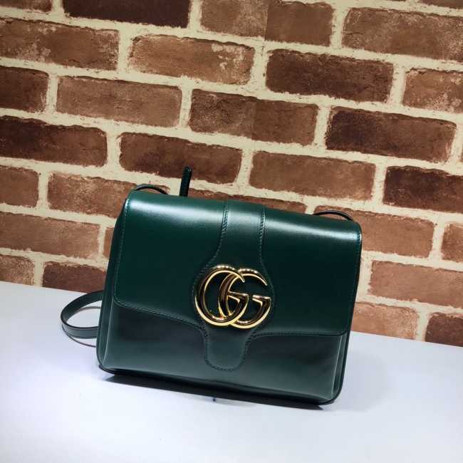 Gucci Arli Medium Shoulder Bag Green - 1