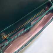 Gucci Arli Medium Shoulder Bag Green - 2