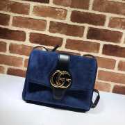 Gucci Arli Medium Shoulder Bag Blue - 1