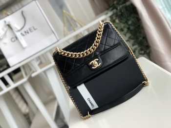 Chanel flap bag 25cm black