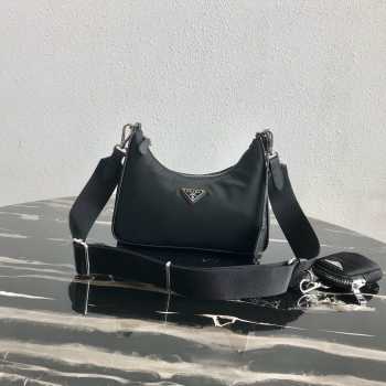 Prada Nylon Hobo Bag 22cm