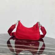 Prada Nylon Hobo Bag 22cm 001 - 5