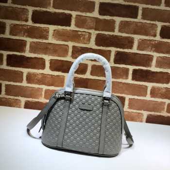 Gucci microguccissima bag gray