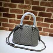 Gucci microguccissima bag gray - 4