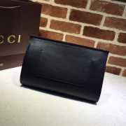 Gucci Bamboo Clutch 387220 Black - 2