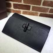 Gucci Bamboo Clutch 387220 Black - 3