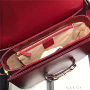 Gucci 1955 horsebit shoulder bag red - 6