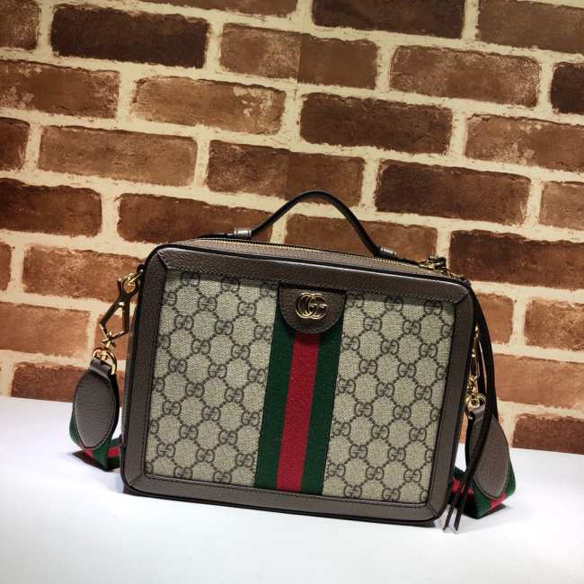 GUCCI Small Ophidia Gg Supreme Canvas Shoulder Bag - 1