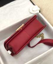 Chanel Leboy Bag Red with Gold Hardware 25cm - 4