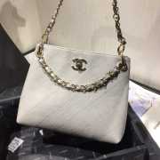 Chanel Hobo Bag AS1461 Gray - 5