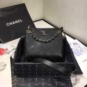 Chanel Hobo Bag Black AS1461 - 1