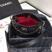 Chanel Hobo Bag Black AS1461 - 3