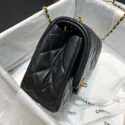 Chanel Mini Flap Bag 17cm Black - 6