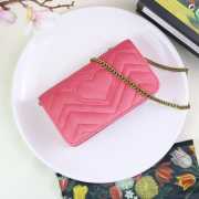 Gucci Marmont Mini bag 488426 Pink - 6