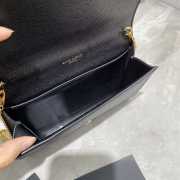 YSL UPTOWN Chain Wallet Black with Gold Hardware - 6