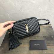 YSL LOU BELT BAG Black - 1