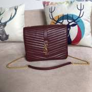 YSL sulpice medium matelasse leather bag 24cm - 1