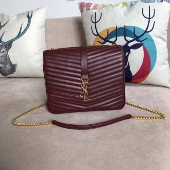 YSL sulpice medium matelasse leather bag 24cm