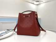 Louis Vuitton Monogram NeonoeBag Red M45256  - 3