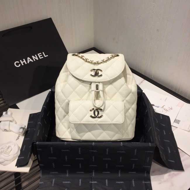 Chanel AS1371 Duma Backpack white - 1