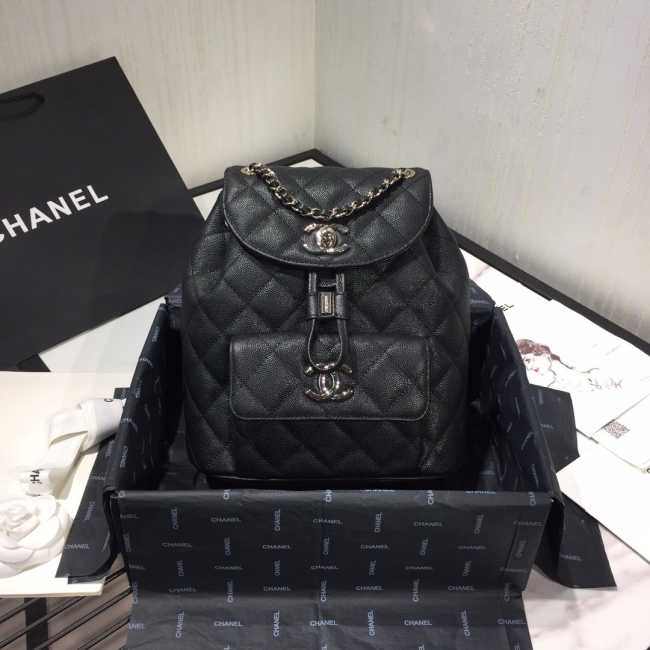 Chanel AS1371 Duma Backpack Black - 1