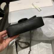 Chanel CF BAG 18CM CAVIAR BLACK - 6