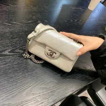 Chanel CF BAG CAVIAR 18CM