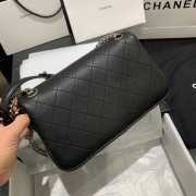 Chanel CF BAG CAVIAR 24CM BLACK - 3