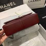 Chanel CF BAG CAVIAR 24CM RED - 3