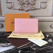 Louis Vuitton Pink Compact Curieuse M60568 Wallet - 6