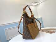 Louis Vuitton Reverse Monogram Dauphine Hobo MM Bag - 6