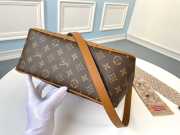 Louis Vuitton Reverse Monogram Dauphine Hobo MM Bag - 3