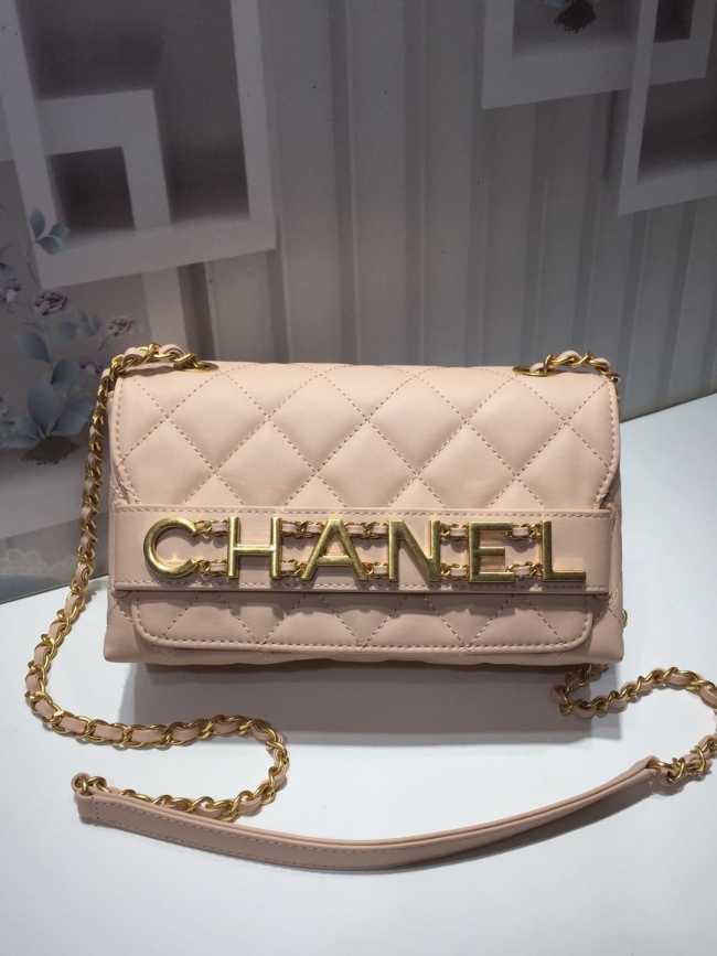 Chanel small flap bag calfskin goldtone metal - 1