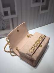 Chanel small flap bag calfskin goldtone metal - 4