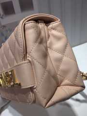 Chanel small flap bag calfskin goldtone metal - 3