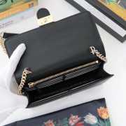 Gucci 510314 Black Leather Interlocking Bag - 6