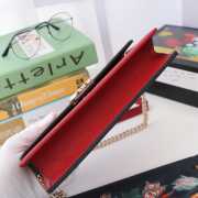 Gucci 510314 Red Leather Interlocking Bag - 2