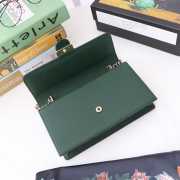 Gucci 510314 green Leather Interlocking Bag - 6