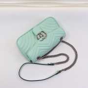 Gucci Marmont matelassé shoulder bag 26cm Green - 5