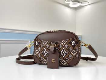 LV Nicolas Ghesquière Mini Luggage Brown