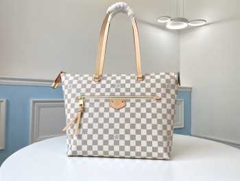 LV Damier Azur Canvas IENA MM Handbag N44040