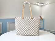 LV Damier Azur Canvas IENA MM Handbag N44040 - 2