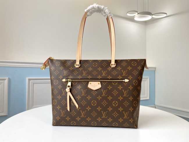 LV Damier Monogram IENA MM Handbag M42267 - 1