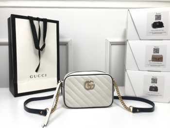 Gucci Marmont Shoulder Bag 447632 White