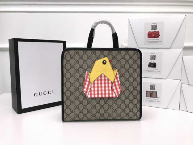 Gucci Monogram Childrens Chick Handle Bag 606192 - 1