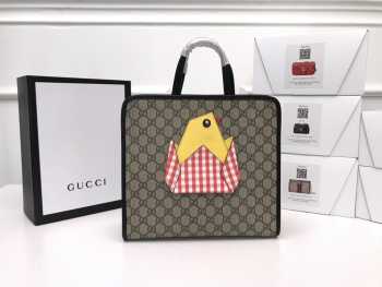 Gucci Monogram Childrens Chick Handle Bag 606192