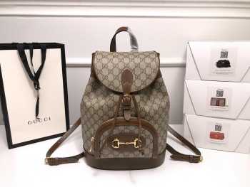 Gucci Horsebit 1955 Backpack Brown 620849 